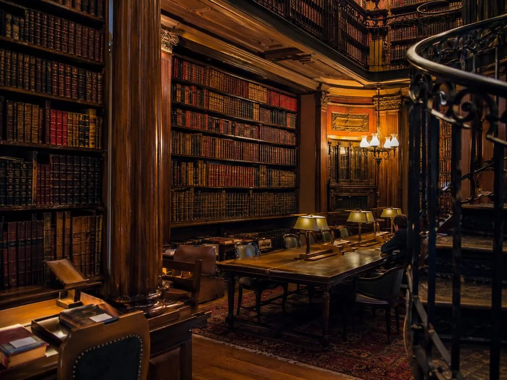 Die Bibliothek-Museum im Rahmen des Besuchs des Palais Garnier